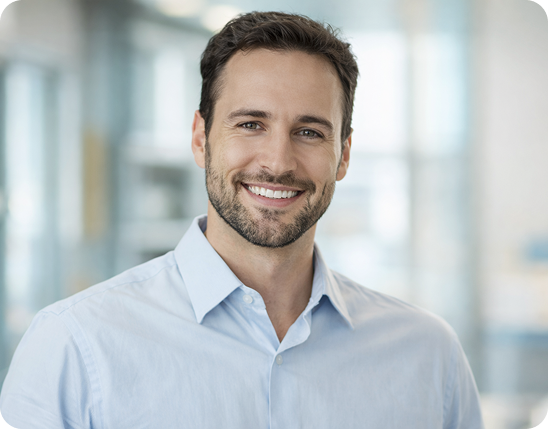 Portretfoto van Peter Jansen, penningmeester van de vereniging